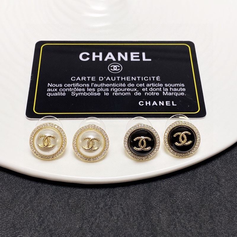Ch*el earrings